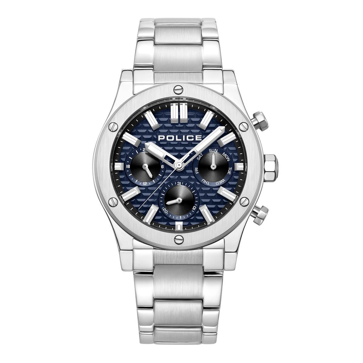 Police Polysh Edelstahl-Uhr
