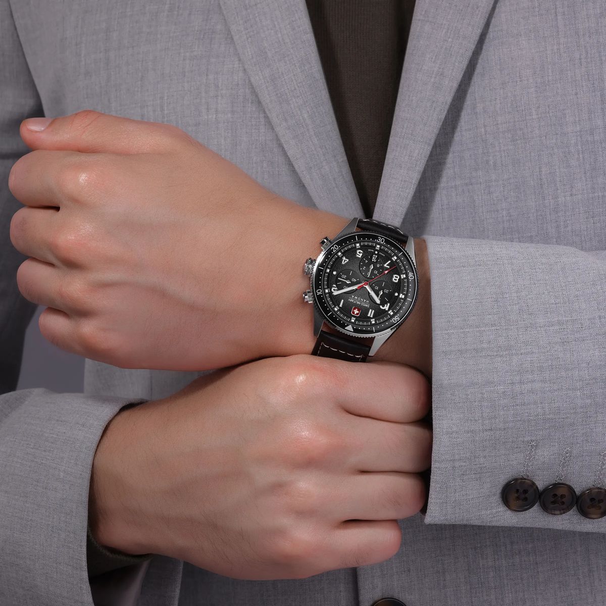 Swiss Military Hanowa Greyhound Chrono Uhr