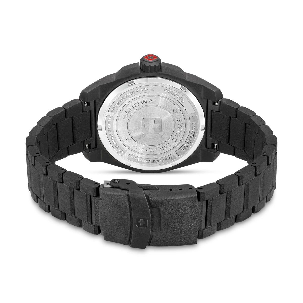 Schwarze Militärische Feld Uhr Unisex