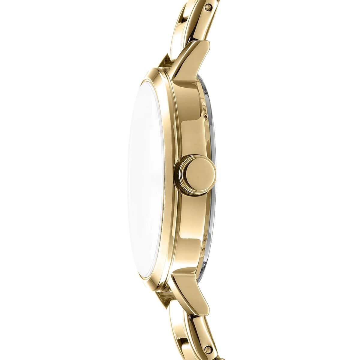 Elegante goldfarbene Damenuhr