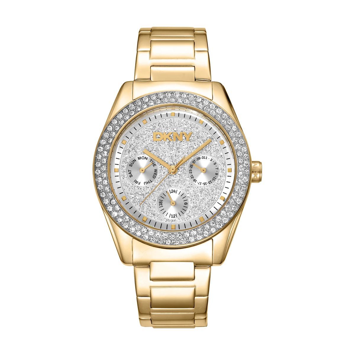 Multi-Funktions Glitzer Armbanduhr