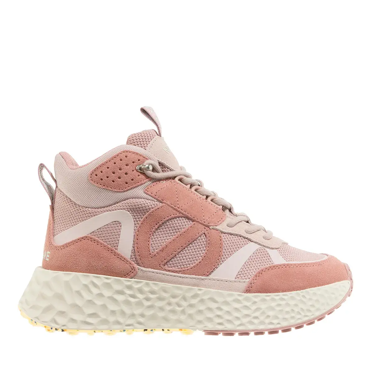 Sportlicher Wildleder High-Top Sneaker