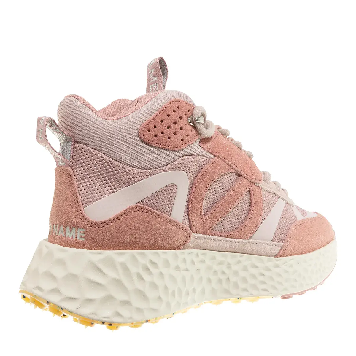 Sportlicher Wildleder High-Top Sneaker
