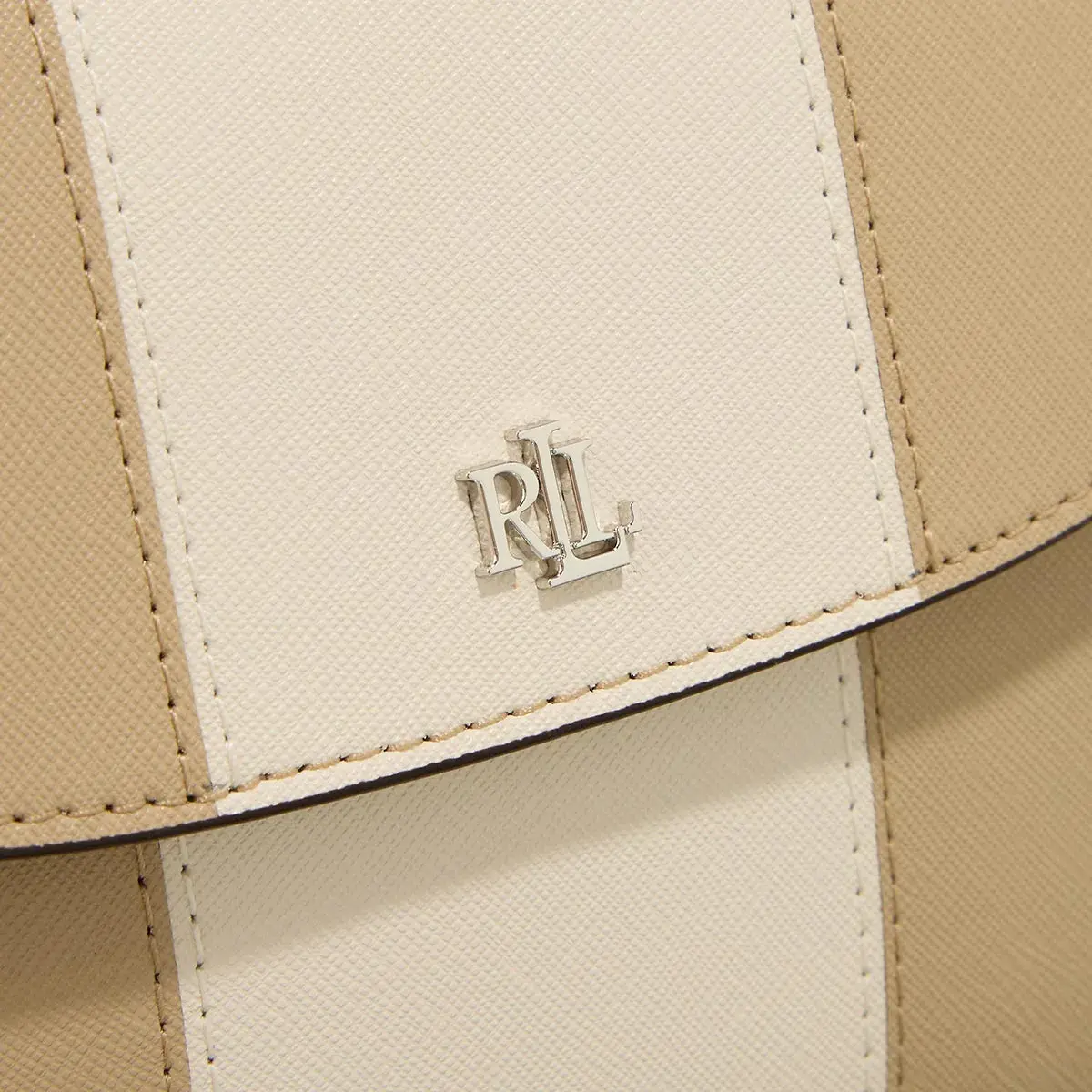 Elegante zweifarbige Schultertasche