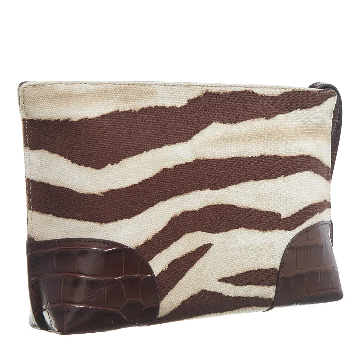 Kosmetiktasche mit Zebra-Print