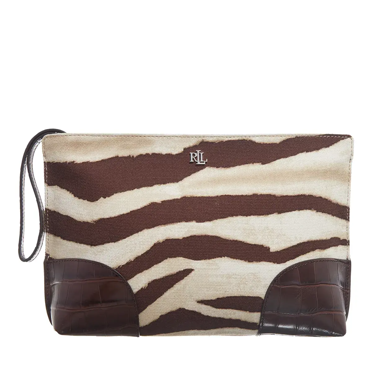 Kosmetiktasche mit Zebra-Print