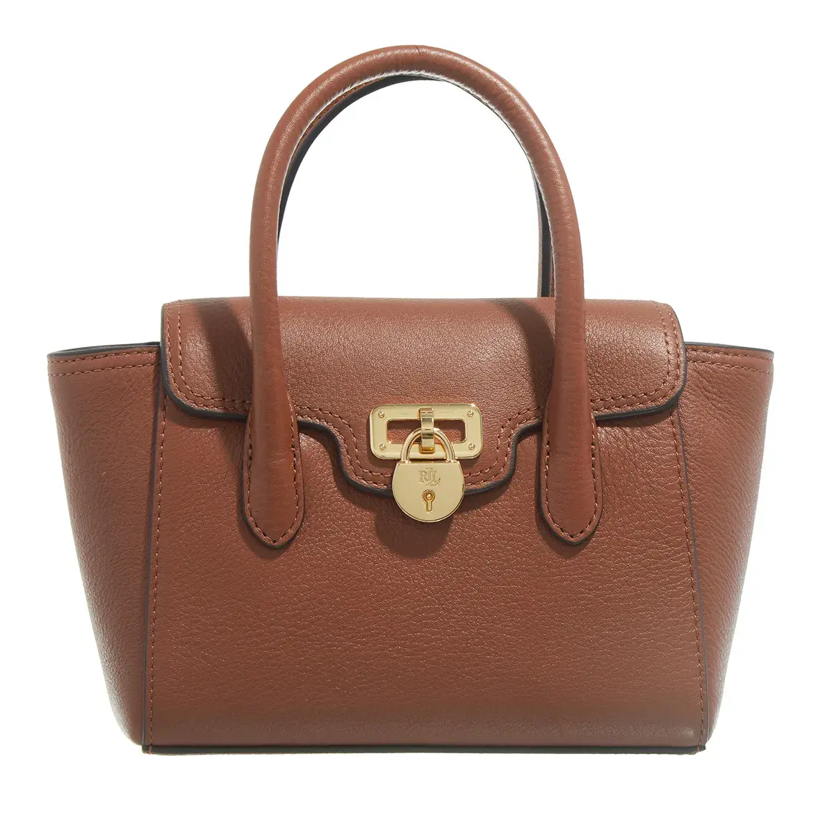 Ledertasche mit Henkel