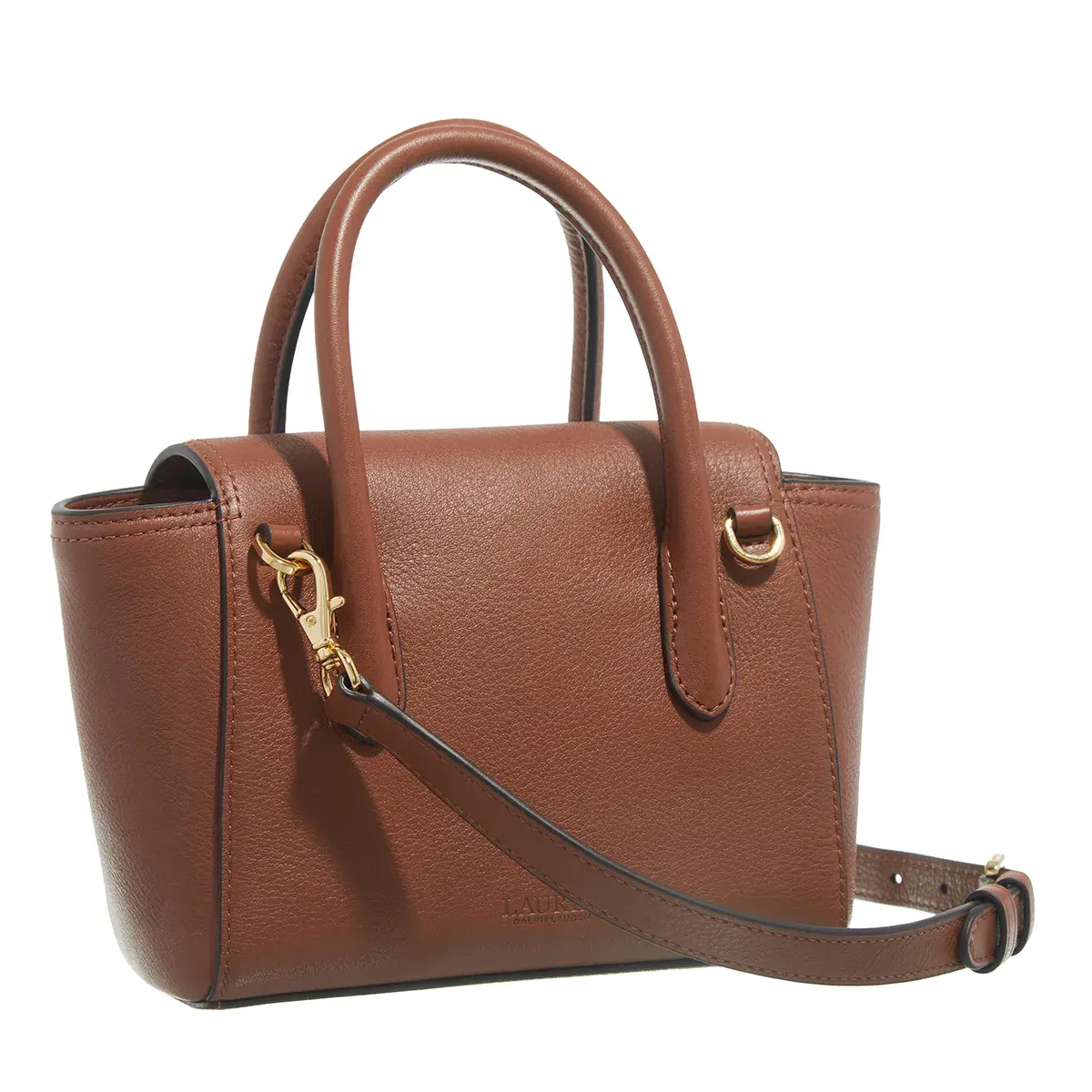 Ledertasche mit Henkel