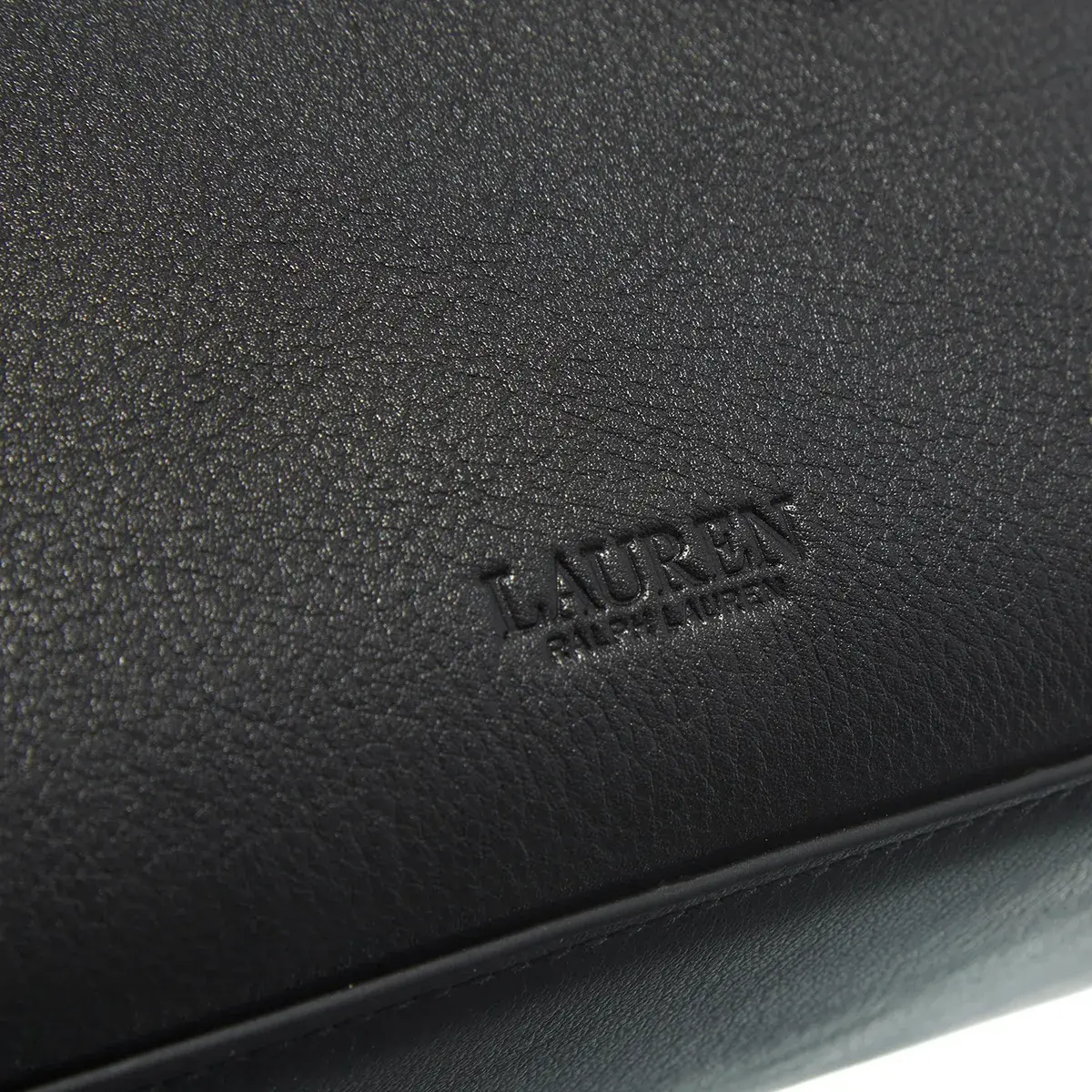Strukturierte Leder Handtasche mit Henkel