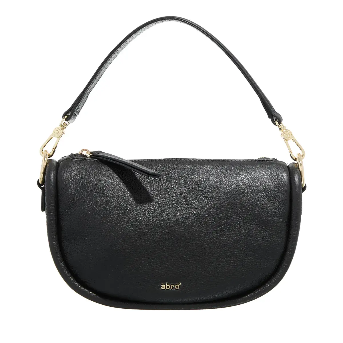 Klassische Leder Hobo Schultertasche