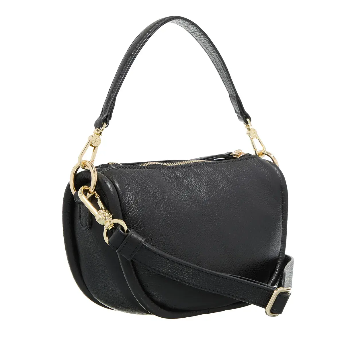 Klassische Leder Hobo Schultertasche