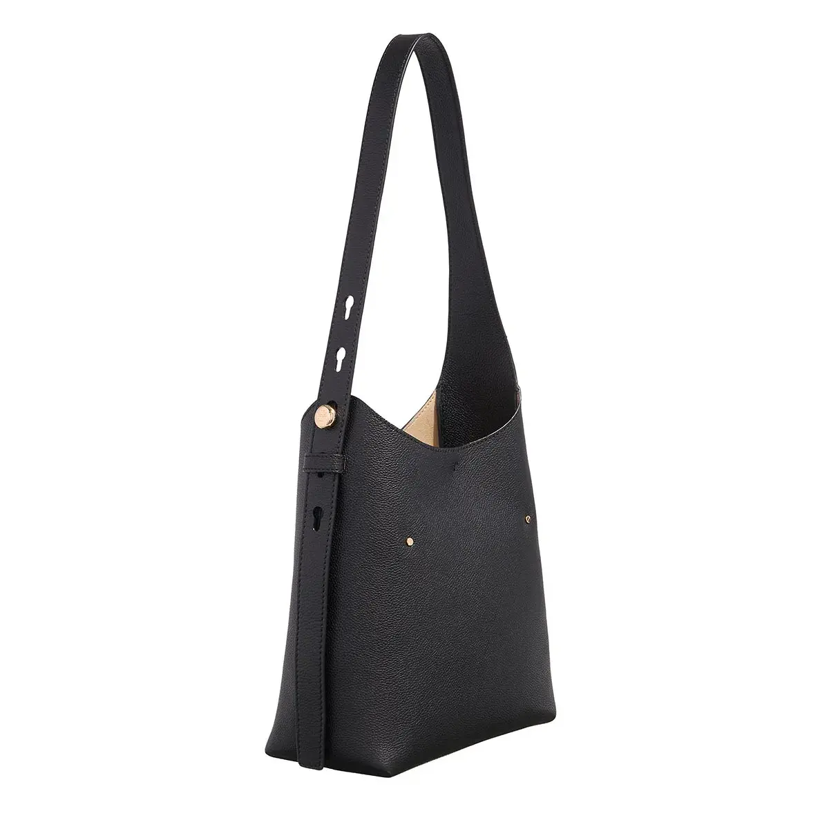 Romy kleine Leder Hobo Tasche