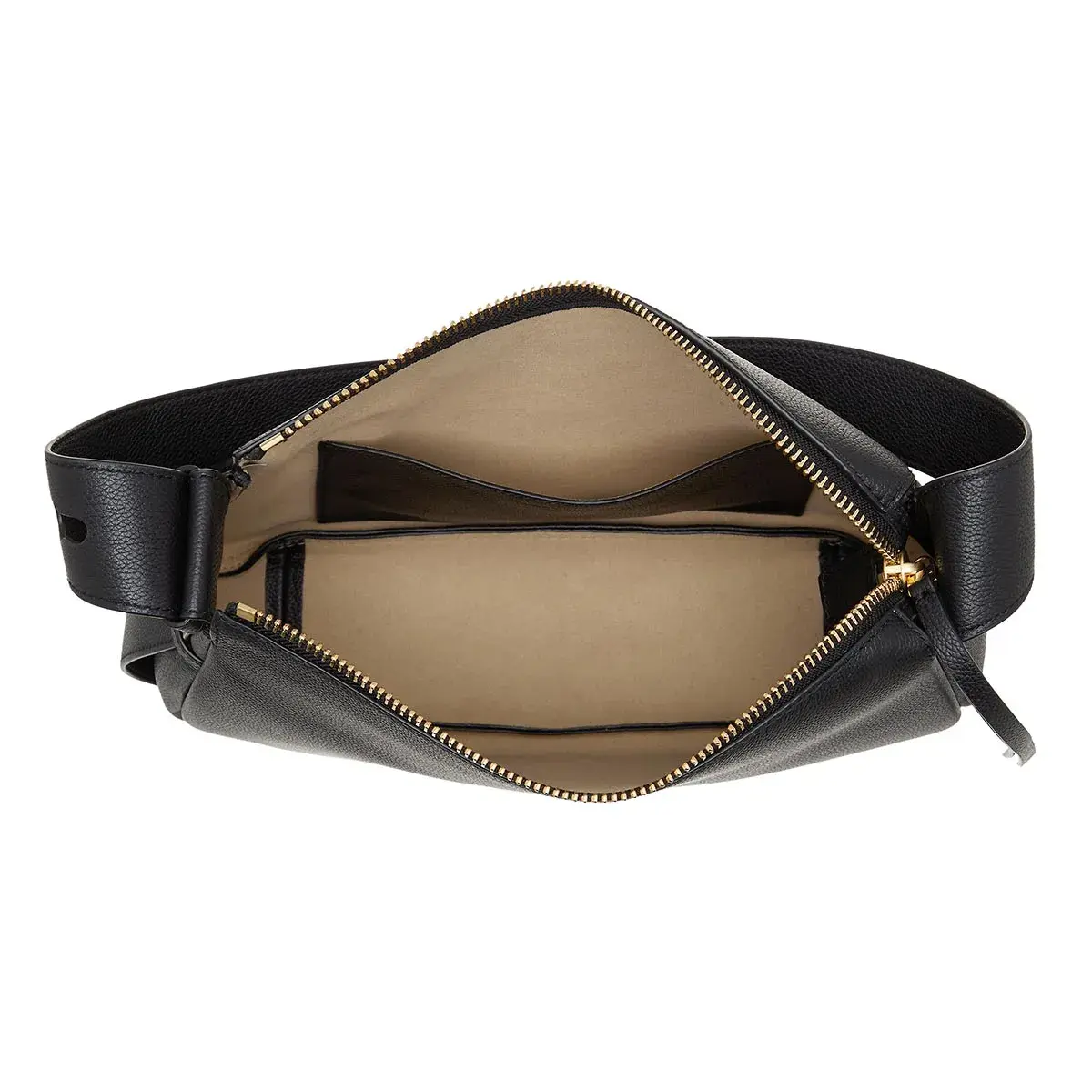 Strukturierte Ledertasche