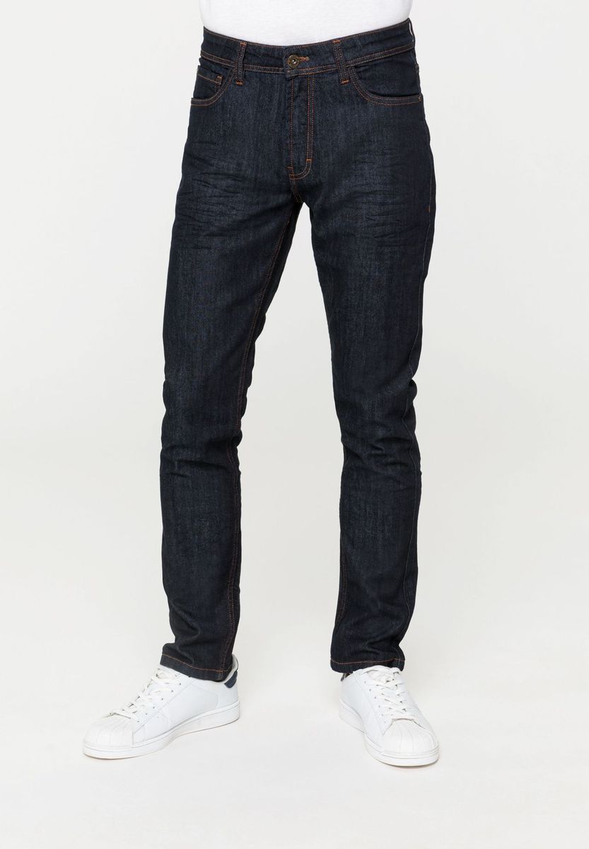 Herren Slim Fit Jeans mit dunkler Waschung