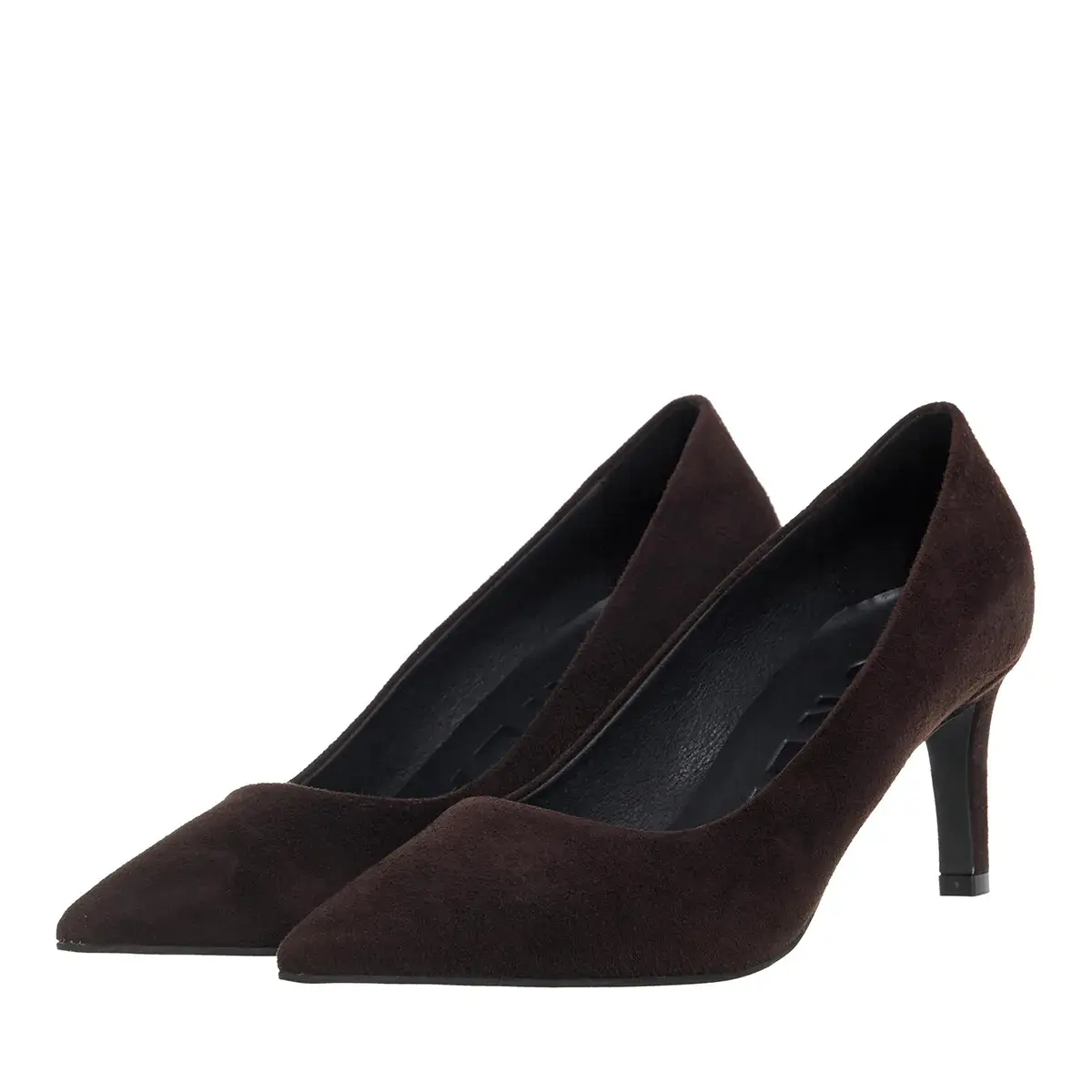 Elegante Wildleder Pumps mit spitzer Spitze