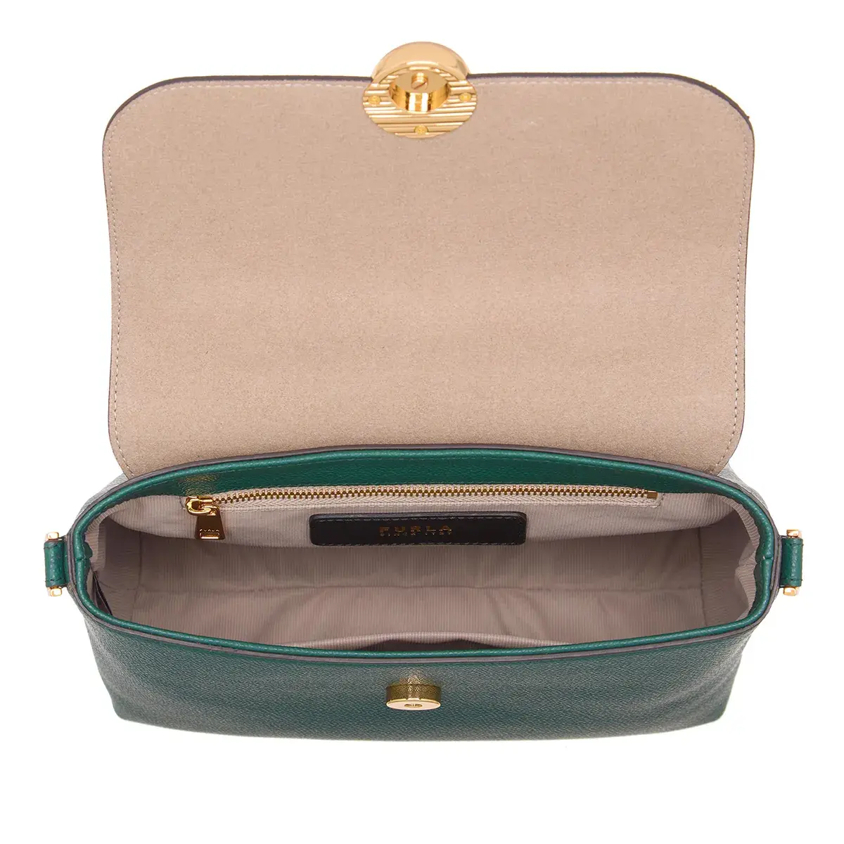 Elegante Henkeltasche aus Leder