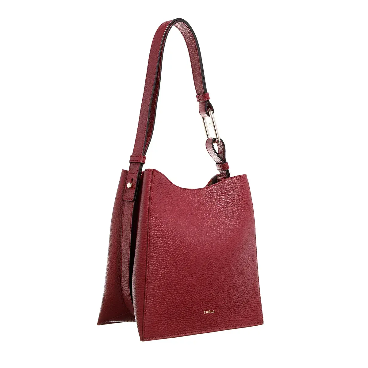 Elegante Leder-Beuteltasche