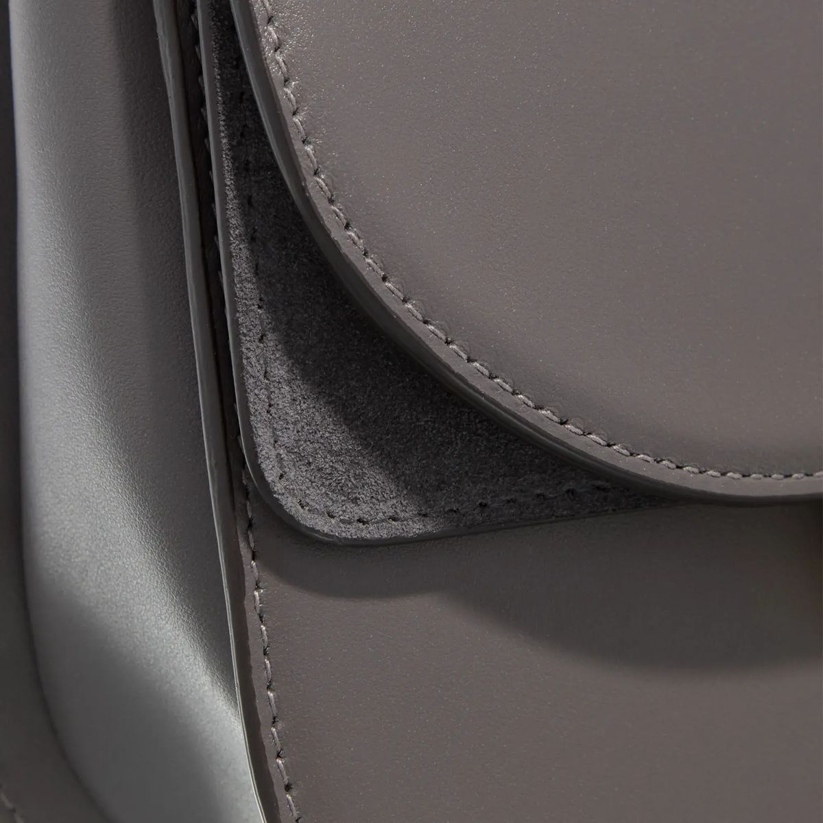 Minimalistische Leder Umhängetasche