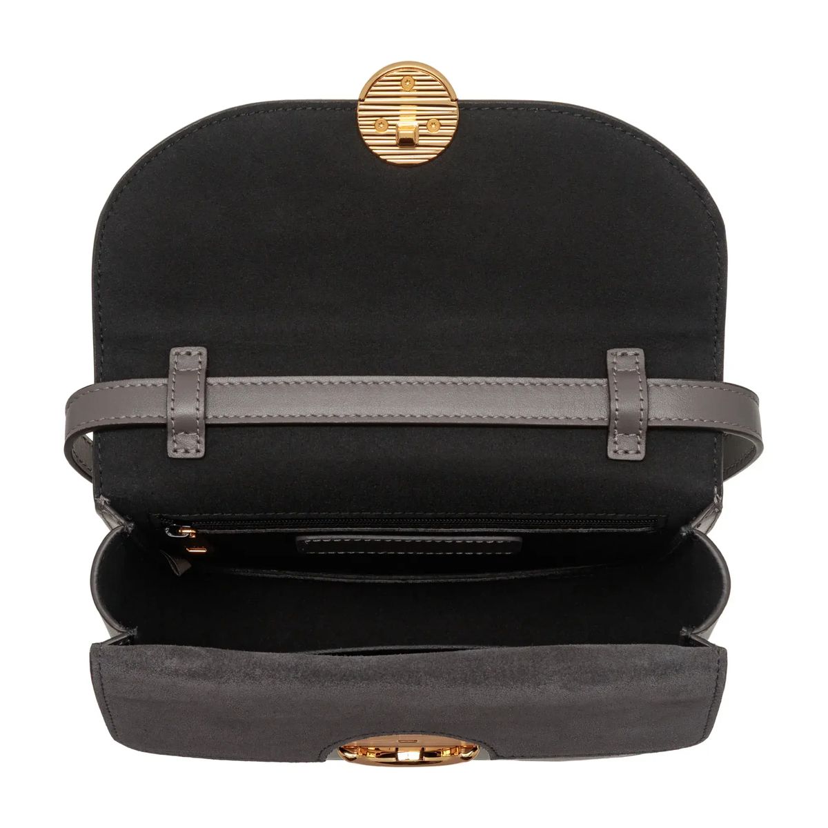Minimalistische Leder Umhängetasche