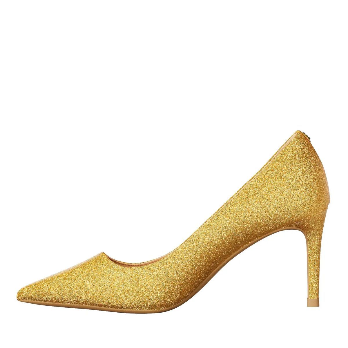 Glitter Stiletto Pumps mit spitze Zehen