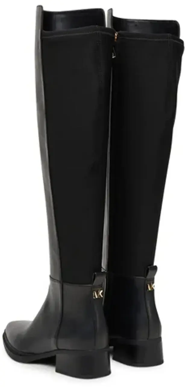 Klassische Kniehohe Stiefel aus Leder