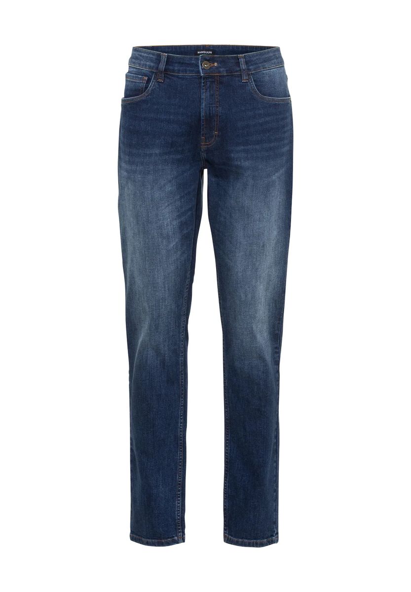 Herren Regular-Fit Jeans mit geradem Bein