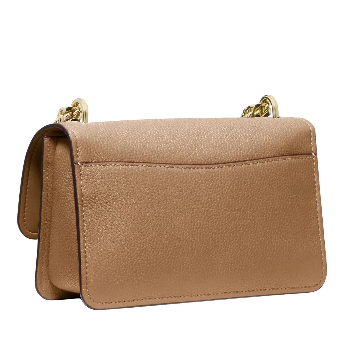 Ledertasche mit Kette und Textur