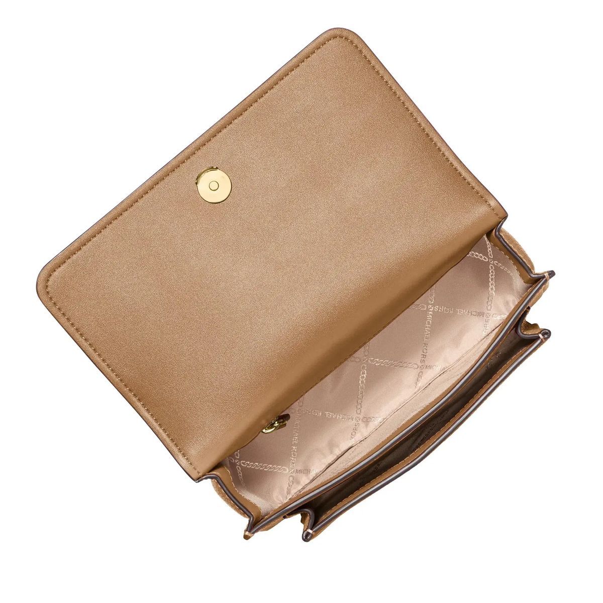 Ledertasche mit Kette und Textur