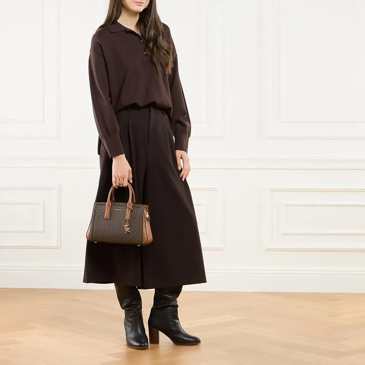 Michael Kors Handtasche mit Signaturmuster