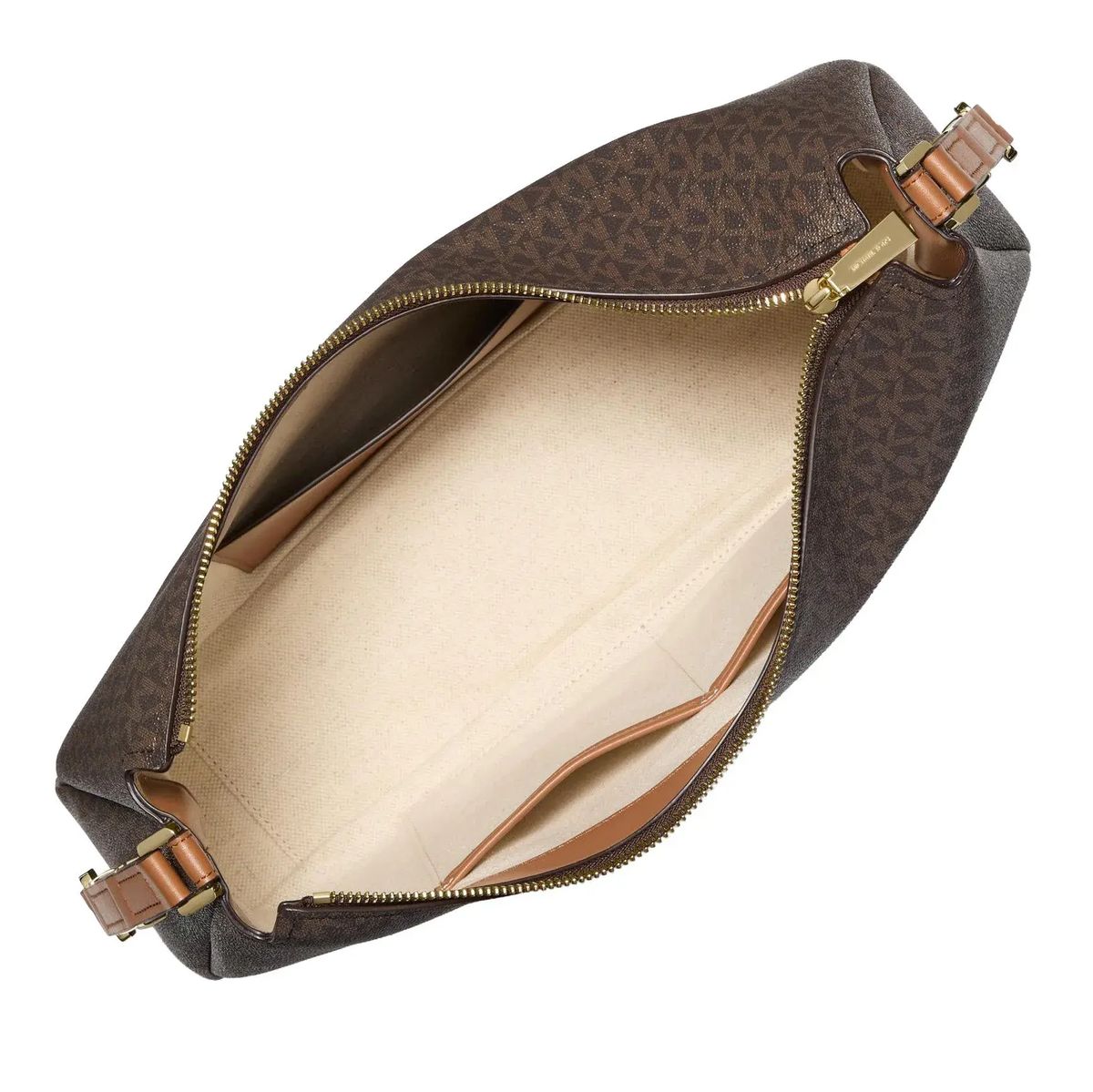 Wandelbare Hobo-Tasche mit charakteristischem Print