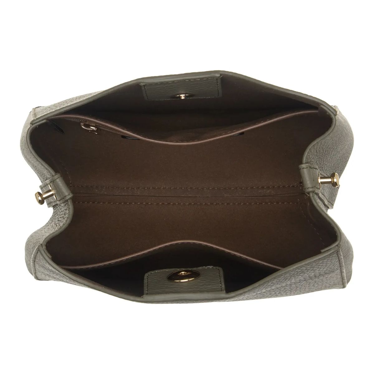Minimalistische Mini Beuteltasche aus Leder