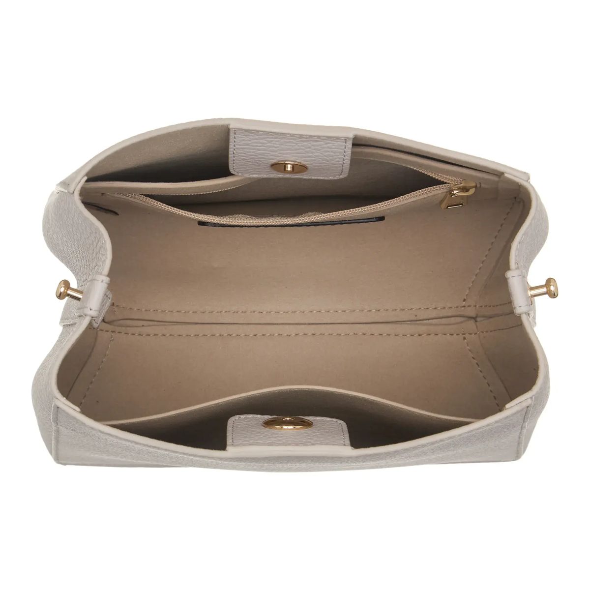 Elegante Leder Beuteltasche
