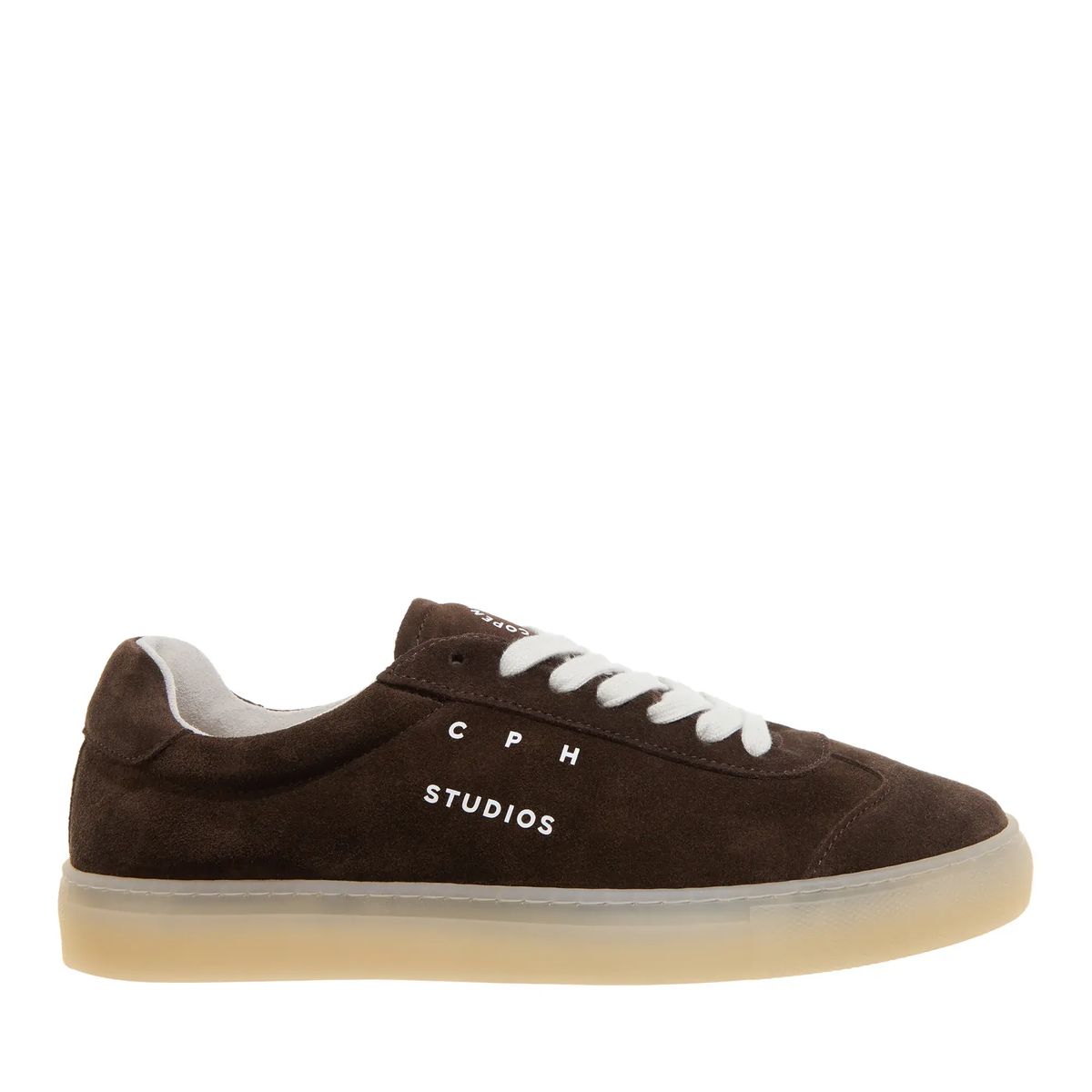 Braune Wildleder-Sneakers