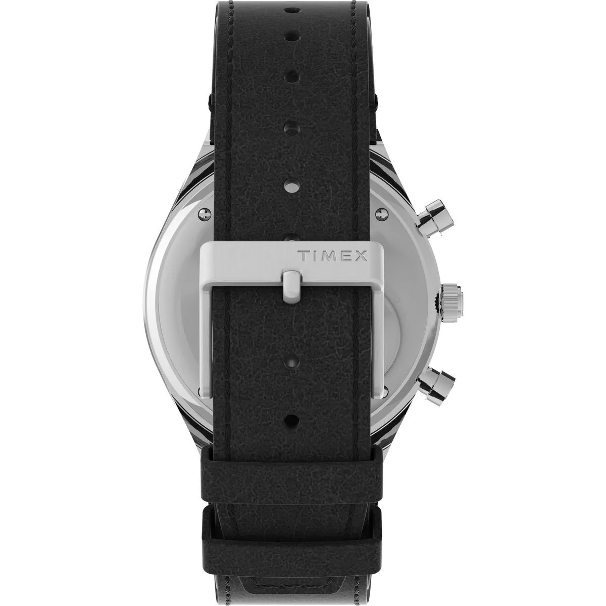Chronographenuhr mit Lederarmband