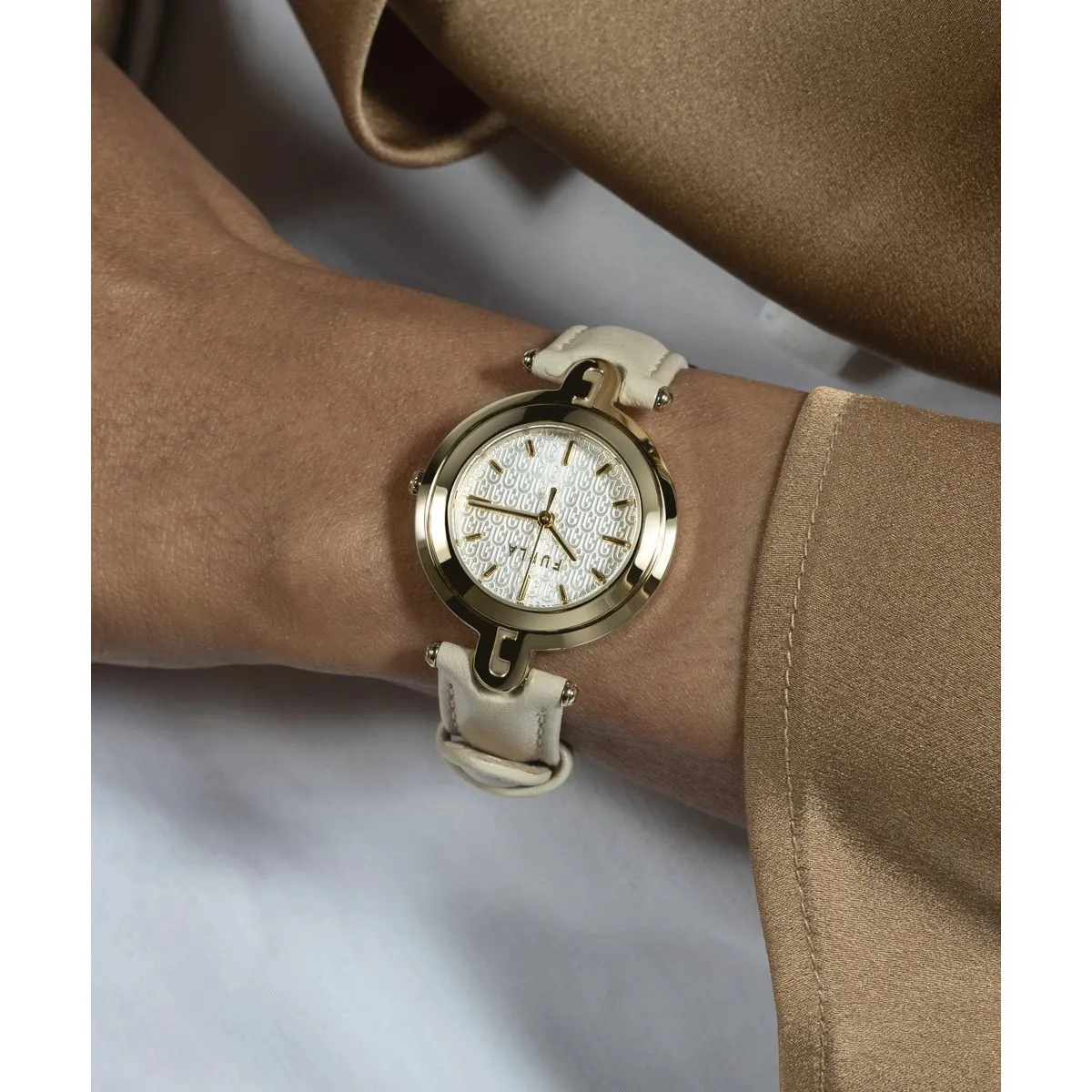 Elegante Damen Analog Uhr mit Lederarmband
