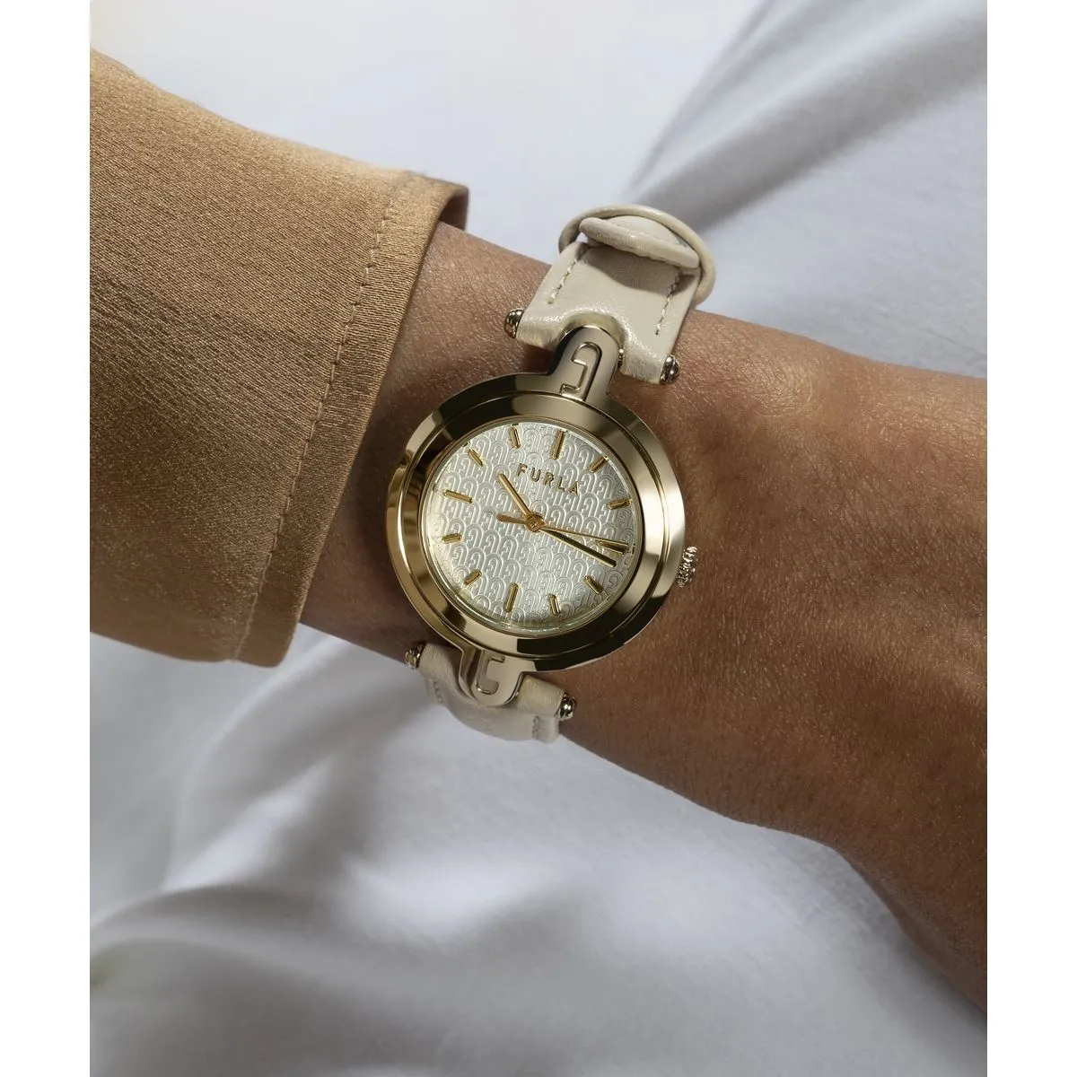 Elegante Damen Analog Uhr mit Lederarmband