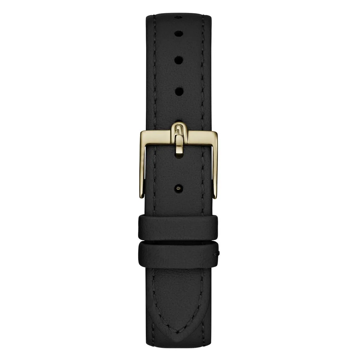 Minimalistische analoge Uhr mit Lederarmband