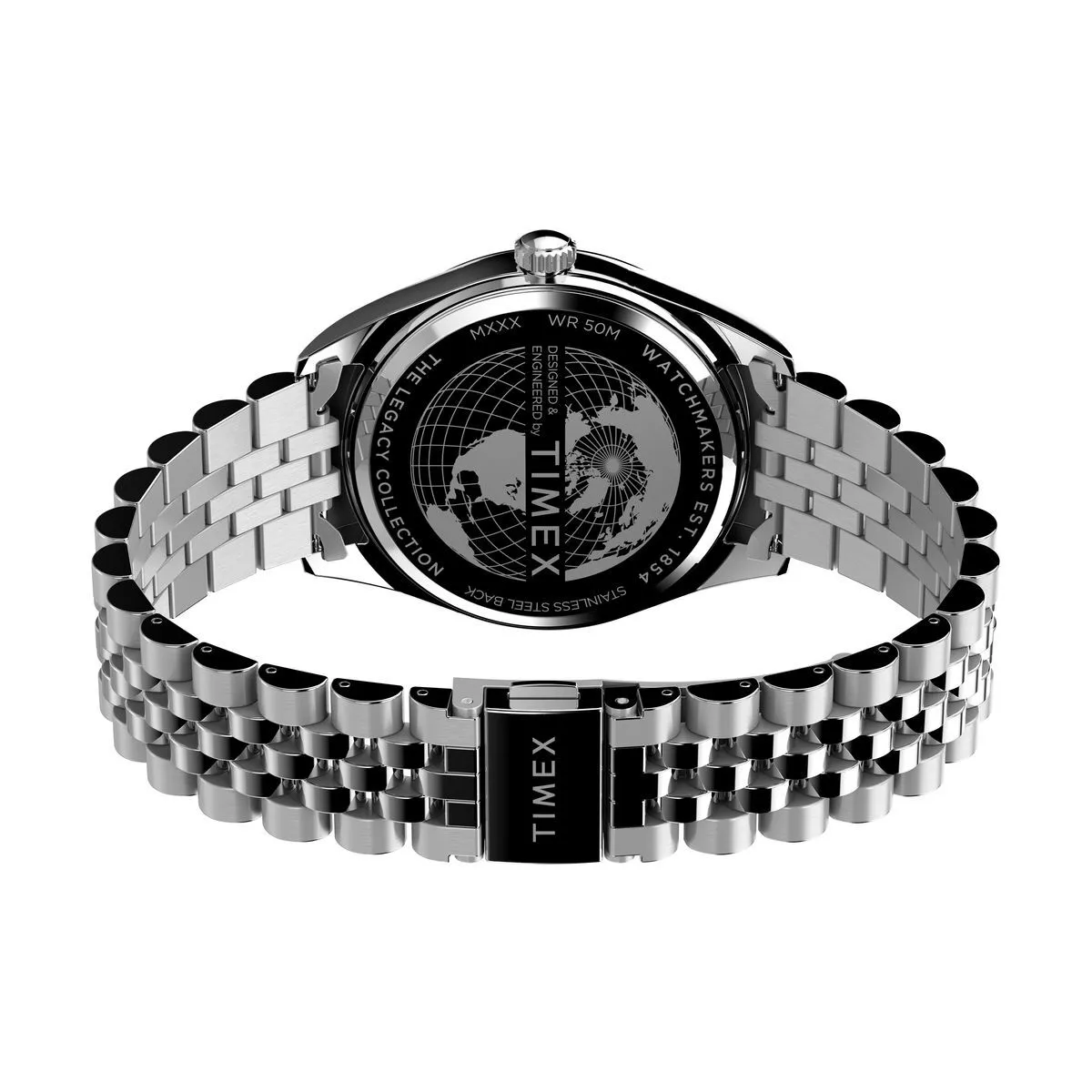 Day-Date Edelstahlarmbanduhr