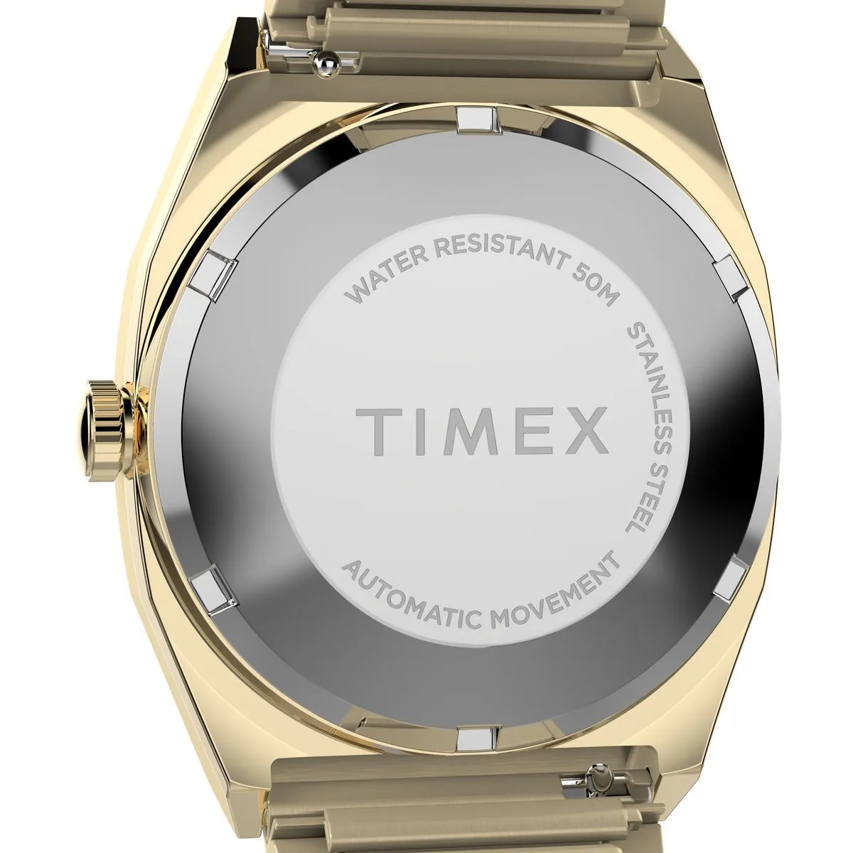 Retro Automatische Goldfarbene Armbanduhr
