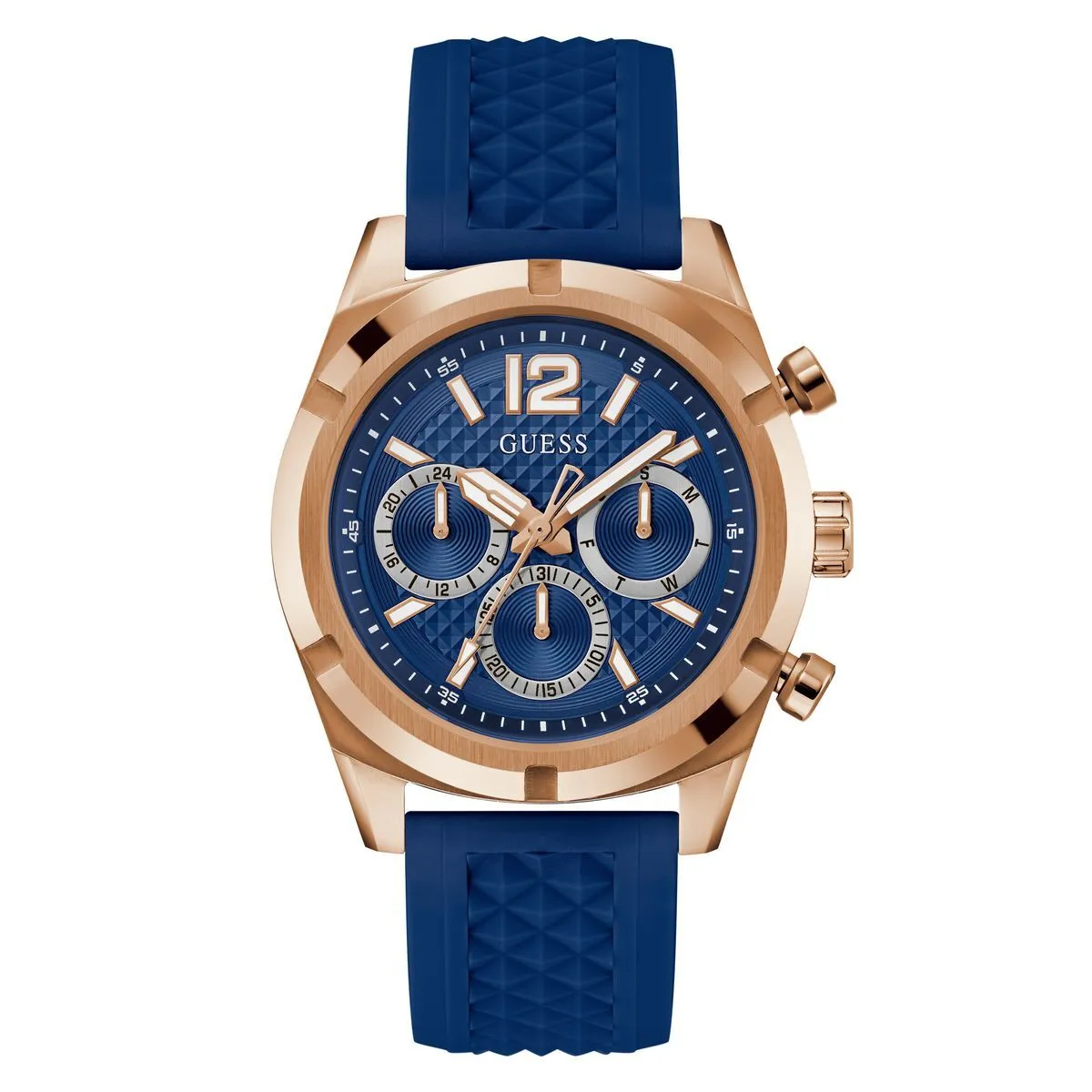 Moderne Multifunktions Herrenuhr Blau