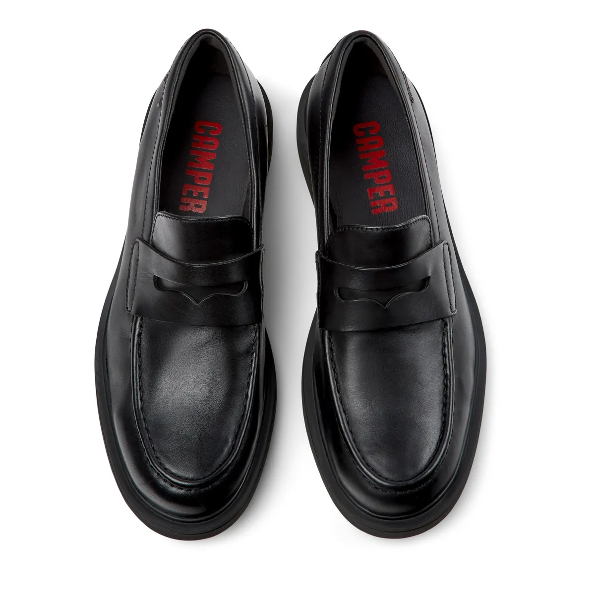 Klassische Penny Loafers aus Leder