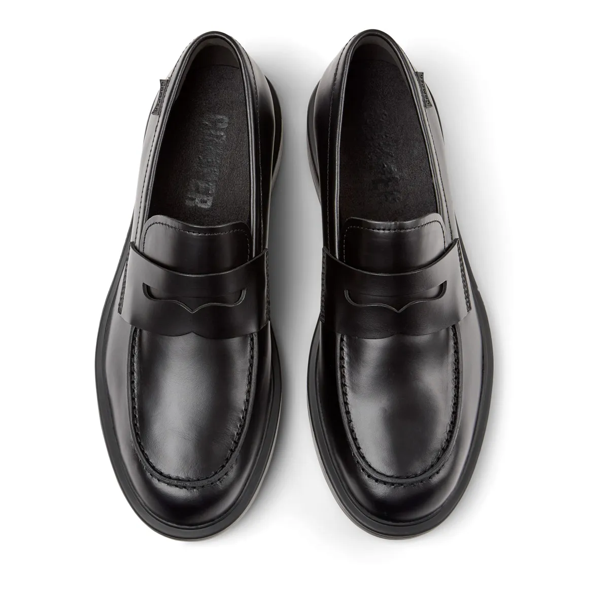 Klassische Penny Loafer aus Leder