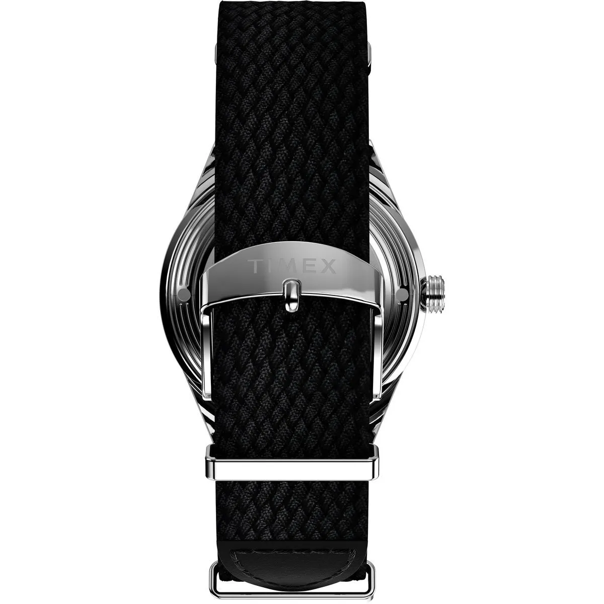 Automatische Marlin Armbanduhr mit schwarzem Armband