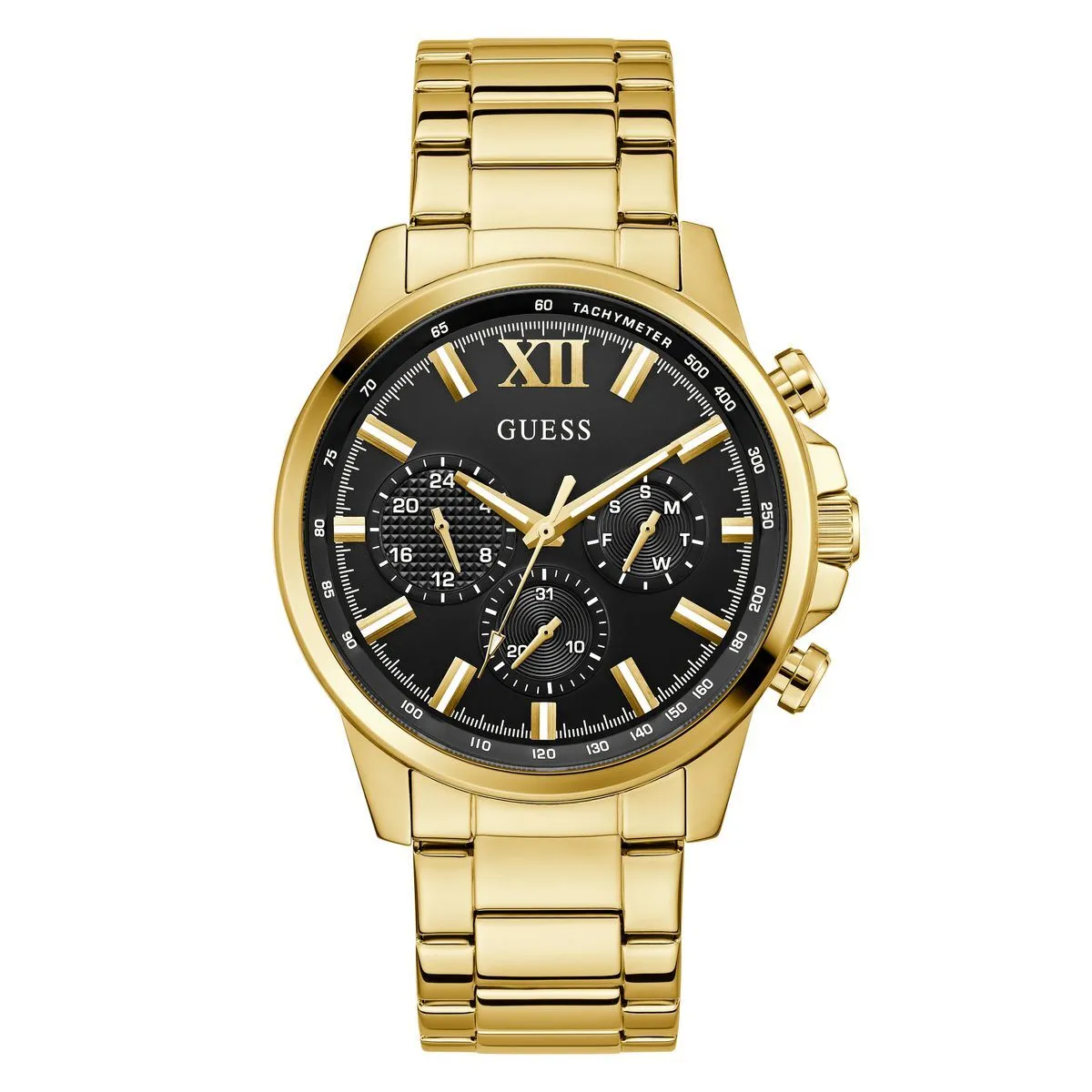 Chronograph Uhr mit Goldarmband