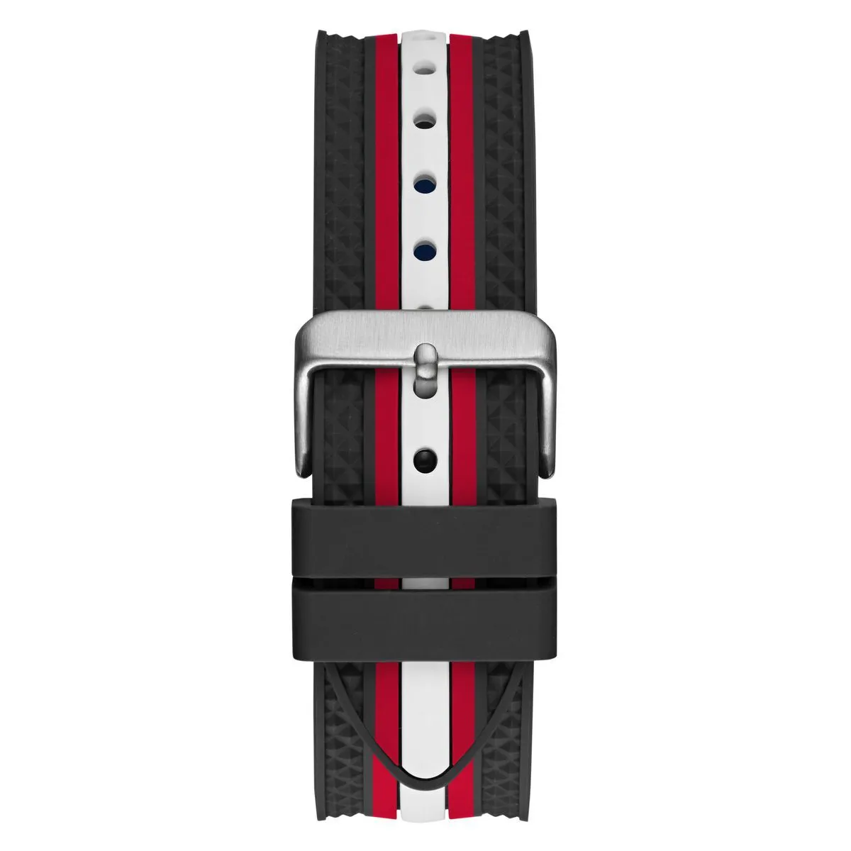 Chronograph Uhr mit Silikonarmband