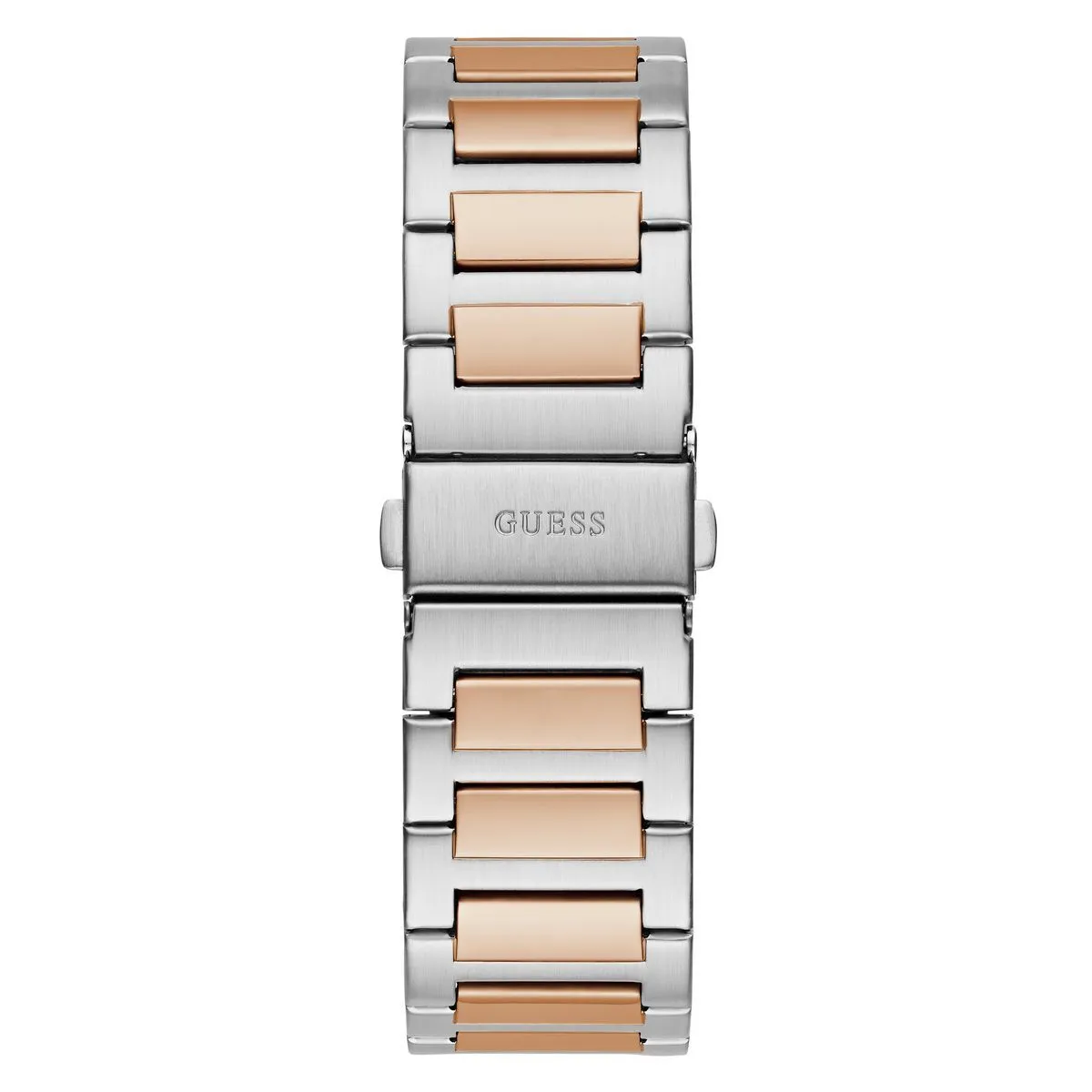 Moderne zweifarbige Armbanduhr