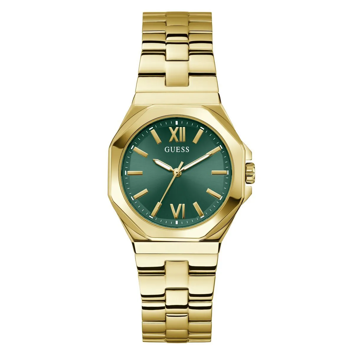 Elegante Goldfarbene Damenuhr