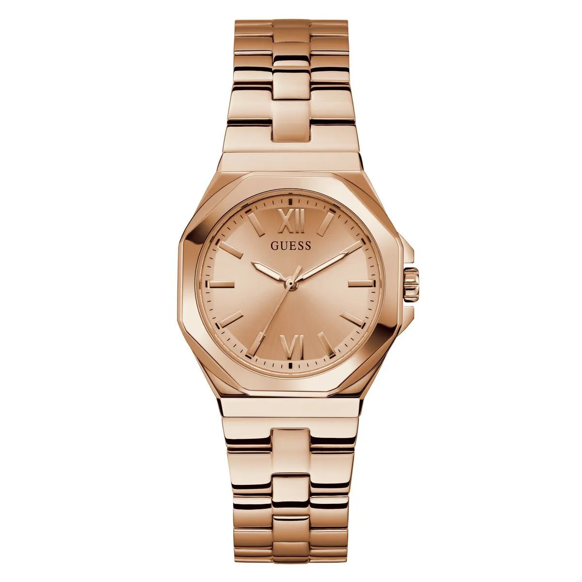 Elegante Damenuhr in Roségold