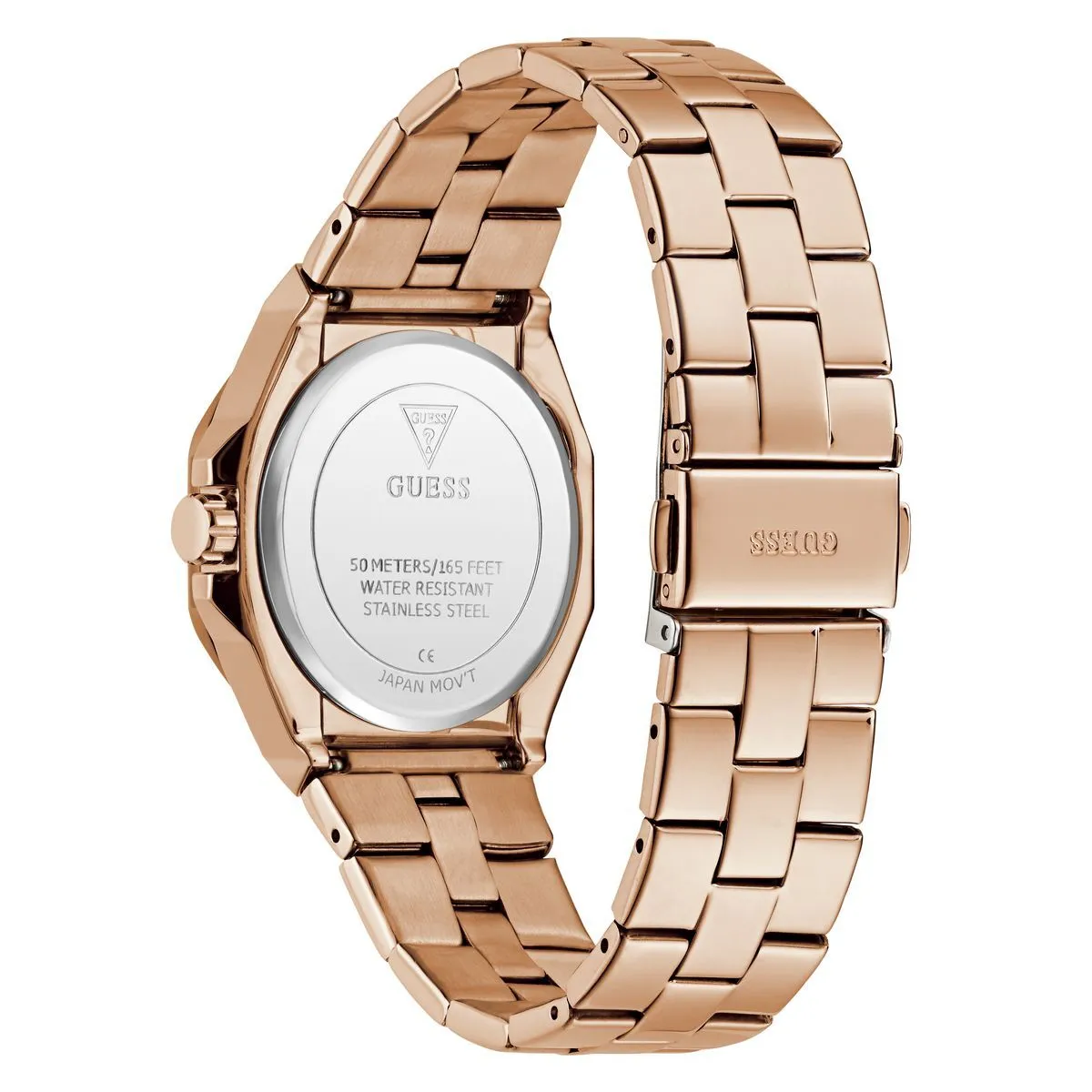 Elegante Damenuhr in Roségold