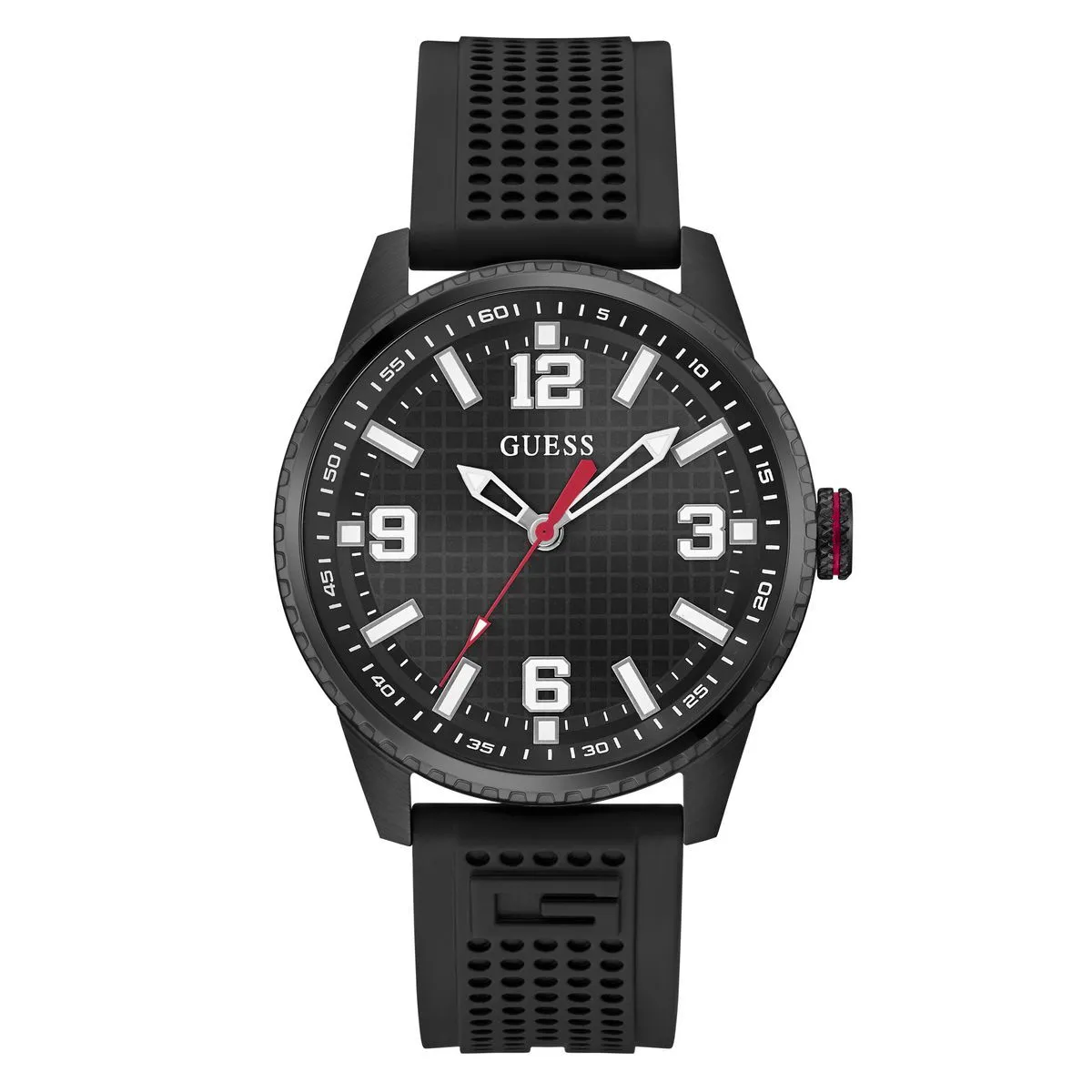 Schwarze Varsity G Quarz-Analoguhr